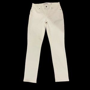 Lucky Brand, Women's Low Rise Lolita Skinny White Jean Size 4/27